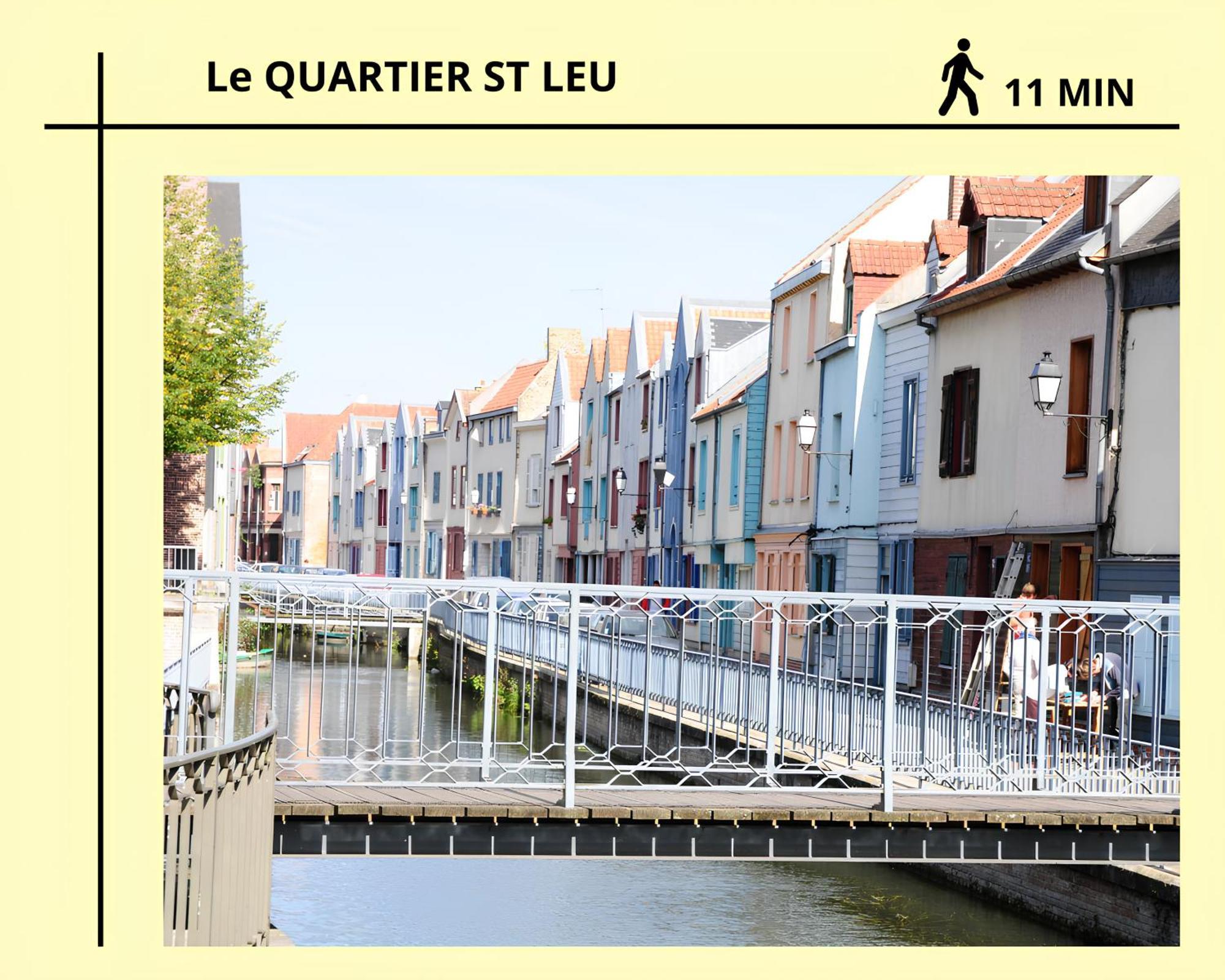 Appartement Pause Amienoise - Proche Centre - Wifi Fibre Amiens