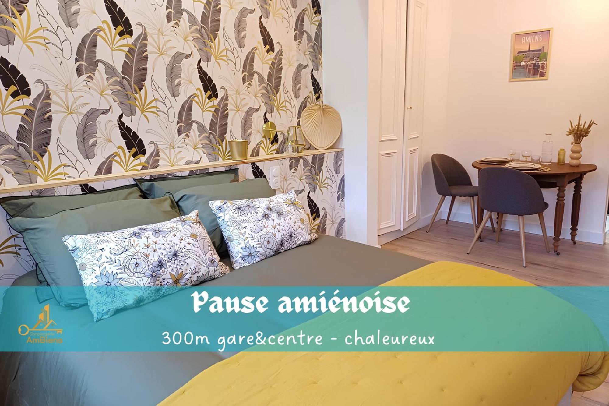 Pause Amienoise - Proche Centre - Wifi Fibre Amiens